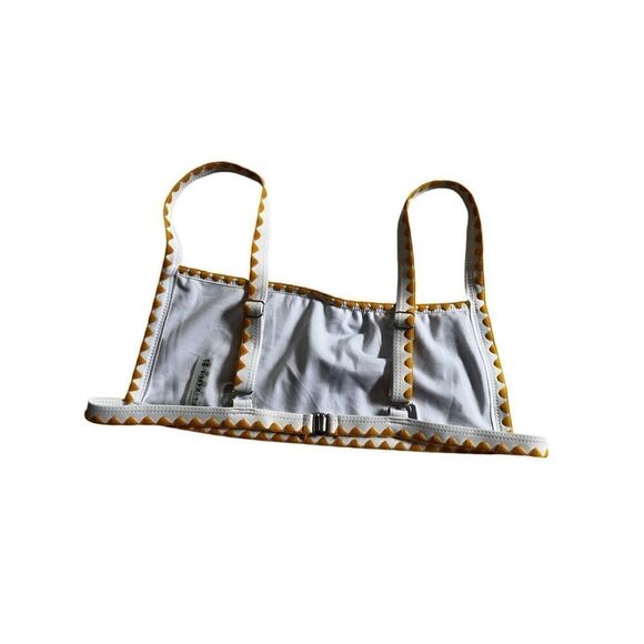 ZAFUL Crochet Trim String square swim Top size 8 - Picture 2 of 4